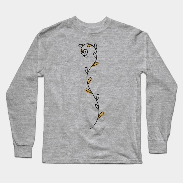 Simple cute leaf 12 Long Sleeve T-Shirt by salimax